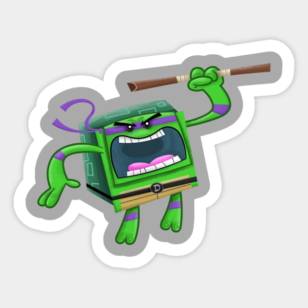 Donnie Sticker by Xander13